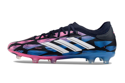 Men's Adidas Copa Pure 2 FG Football Boots - Black/Pink/Blue