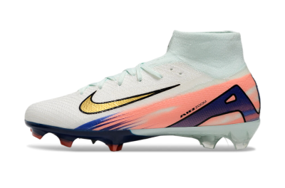 Unisex Nike Air Zoom Mercurial Superfly10 Elite FG Football Boots - Jade/Pink/Blue