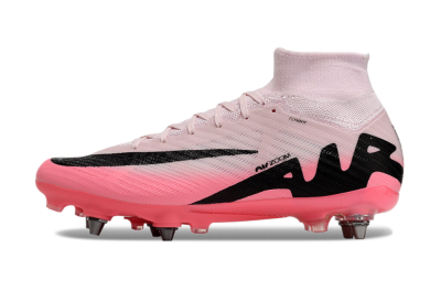 Men's Nike Air Zoom Mercurial Superfly 9 Elite SG Football Boots - Pink/Black