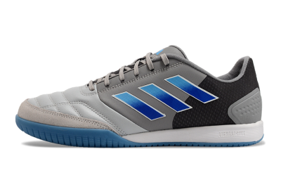 Men's Adidas Top Sala Competition IC Football Shoes - Grey/Blue/White