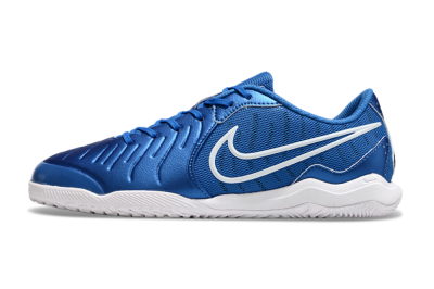 Men's Nike Tiempo Legend 10 Academy IC Football Shoes - Blue/White