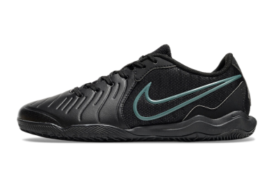 Men's Nike Tiempo Legend 10 Academy IC Football Shoes - Black/Jade