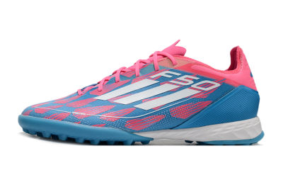 Unisex Adidas F50 Elite FG Football Boots - Blue/Pink/White