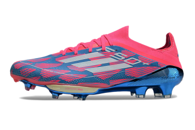 Men's Adidas F50+ Lightstrike Pro FG Football Boots - Blue/Pink/White