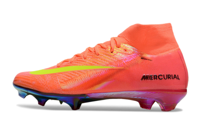 Men's Nike Air Zoom Mercurial Superfly 10 Elite FG Football Boots - Orange/Yellow/Black