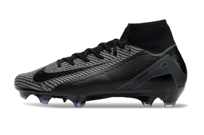 Men's Nike Air Zoom Mercurial Superfly 10 Elite FG Football Boots - Black/Grey/Jade