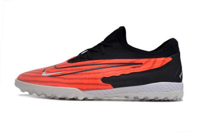 Unisex Nike React Phantom GX Pro TF Football Shoes - Red/Black/White