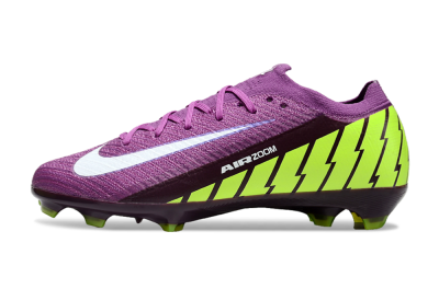 Unisex Nike Air Zoom Mercurial Vapor 16 Elite FG Football Boots - Purple/White/Yellow/Brown
