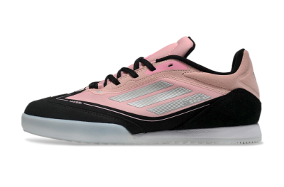 Men's Messi Adizero F50 Freestyle IC Football Shoes - Pink/Silver/Black