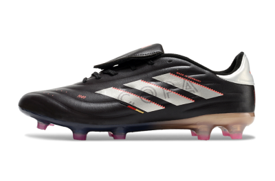 Men's Adidas Copa Pure 2 FG Football Boots - Black/White/Blue