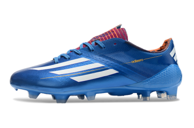 Men's Adidas F50 Adizero Elite FG Football Boots - Blue/White/Red