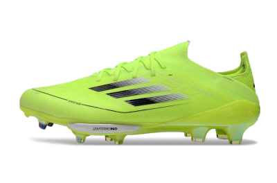 Men's Adidas F50 Lightstrike Elite SG Football Boots - Yellow/Black/White