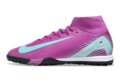Men's Nike Air Zoom Mercurial Superfly 10 Elite TF Football Shoes - Red/Jade/White