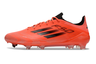 Men's Adidas F50 Elite FG Football Boots - Red/Black/Silver