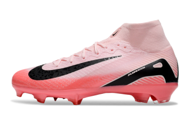 Unisex Nike Air Zoom Mercurial Superfly 10 Elite FG Football Boots - Pink/Red/Black