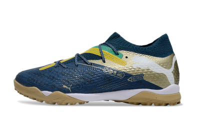 Men's Puma x Neymar Future 7 Ultimate bna TF Football Shoes - Blue/Yellow/Green