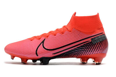 Men's Nike Mercurial Superfly 7 Elite FG Football Boots - Red/Black