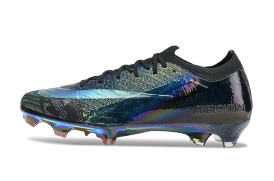 Unisex Nike Air Zoom Mercurial Vapor 15 Elite FG Football Boots - Blue/Black/Gold