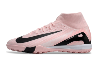 Unisex Nike Air Zoom Mercurial Superfly 10 Elite TF Football Shoes - Pink/White/Black