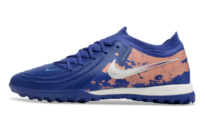 Men's Nike Phantom GX 2 Elite TF Football Shoes - Blue/White/Red