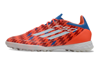 Men's Adidas F50 Pro TF Football Shoes - Red/White/Blue