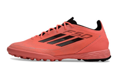 Men's Adidas F50 Pro TF Football Shoes - Red/Black