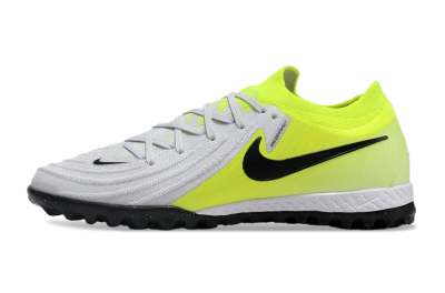 Men's Nike Phantom GX 2 Elite TF Football Shoes - Grey/Black/Yellow