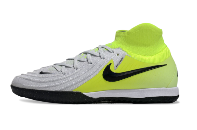 Men's Nike Phantom Luna Elite NU IC Football Shoes - Grey/Yellow/Black