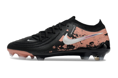 Men's Nike Phantom Luna Elite FG Football Boots - Black/White/Gold