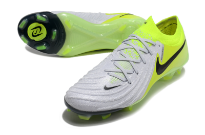Men's Nike Phantom Luna Elite FG Football Boots - Grey/Yellow/Black