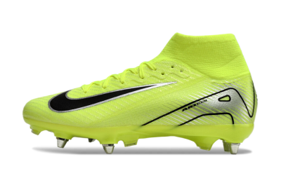 Men's Nike Air Zoom Mercurial Superfly 10 Elite SG Football Boots - Yellow/Silver/Black