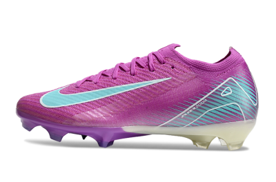 Unisex Nike Air Zoom Mercurial Vapor 16 Elite FG Football Boots - Purple/Mint