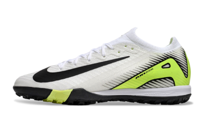 Unisex Nike Air Zoom Mercurial Vapor 16 Elite TF Football Shoes - White/Black/Yellow