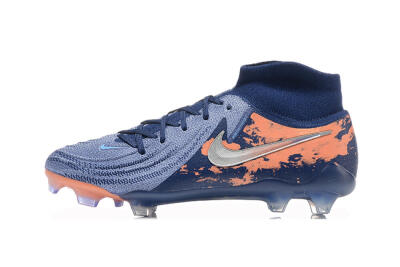Men's Nike Phantom Luna Elite FG Football Boots - Blue/Silver/Orange