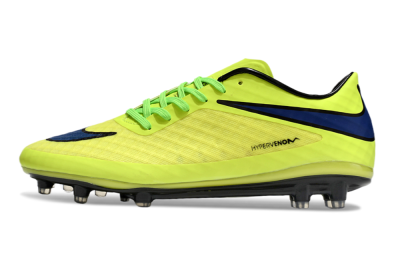 Men's Nike Hypervenom Phantom FG Football Boots - Yellow/Blue/Black