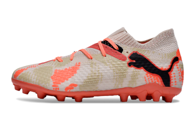 Men's Puma Future Ultimate MG Football Boots - Pink/Red/Black