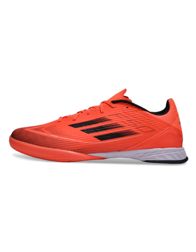 Unisex Adidas F50 Elite IC Football Shoes - Red/Black/White