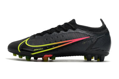 Men's Nike Mercurial Vapor 14 Elite AG Football Boots - Black/Yellow/Pink
