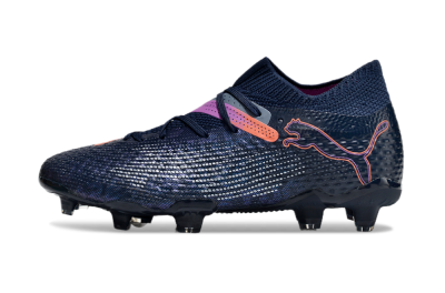 Men's Puma Future Ultimate FG Football Boots - Blue/Pink/Yellow