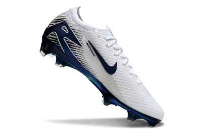 Unisex Nike Air Zoom Mercurial Vapor 16 Elite FG Football Boots - White/Blue/Gold