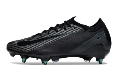 Men's Nike Air Zoom Mercurial Vapor 16 Elite SG Football Boots - Black/Silver/Blue
