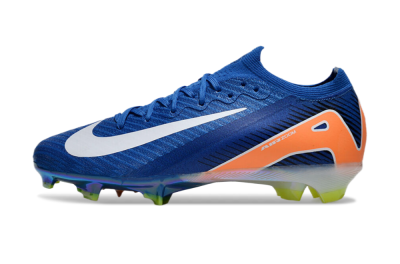 Unisex Nike Air Zoom Mercurial Vapor 16 Elite FG Football Boots - Blue/White/Orange