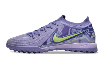 Men's Nike Phantom GX 2 Elite TF Football Shoes - Purple/Yellow/White