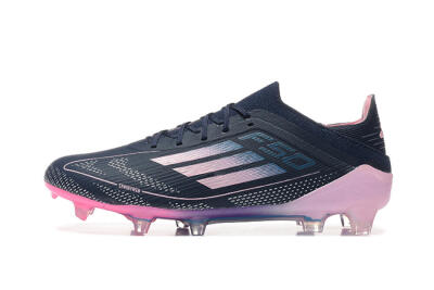 Men's Adidas F50 Elite FG Football Boots - Blue/Pink/Purple