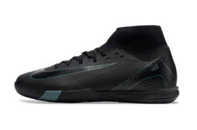 Men's Nike Air Zoom Mercurial Superfly 10 Academy IC Football Shoes - Black/Green