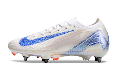 Men's Nike Air Zoom Mercurial Vapor 16 Pro SG Football Boots - Beige/White/Blue