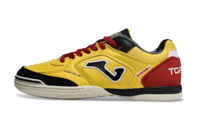 Men's Joma Top Flex IC Football Shoes - Yellow/Black/Red