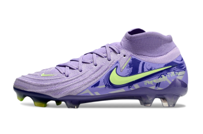 Men's Nike Phantom Luna Elite FG Football Boots - Purple/Yellow/White