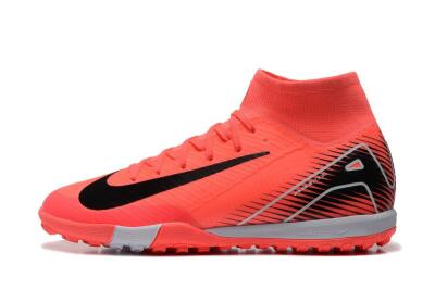 Unisex Nike Air Zoom Mercurial Superfly 10 Elite TF Football Shoes - Pink/Black/Grey