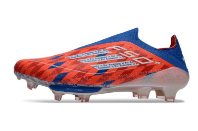 Unisex didas F50+ Elite Lightstrike Pro Laceless FG Football Boots - Red/White/Blue
